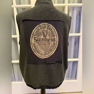 Guinness Grey Fleece Vest